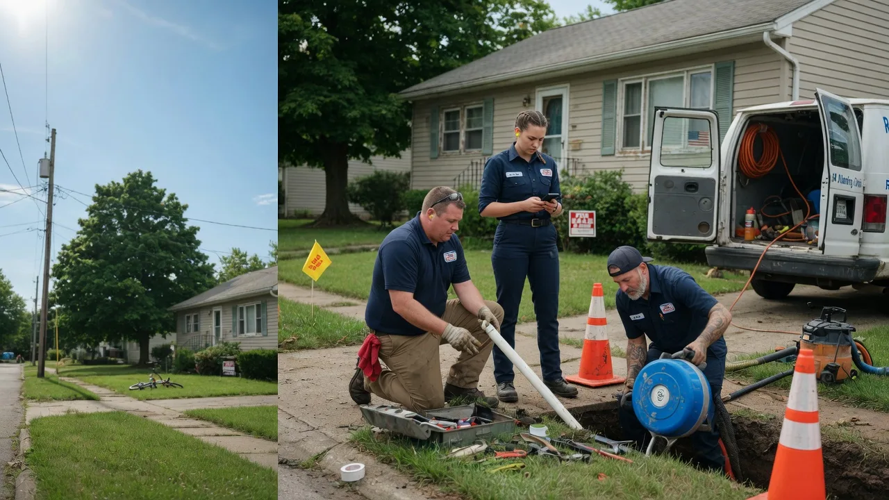 Sewer Line Repair in Campbell Hill, IL near me